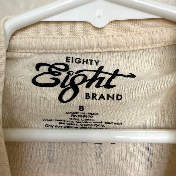 Eighty Eight Kids Graphic T- shirt Size 8 - Picture 6 of 6